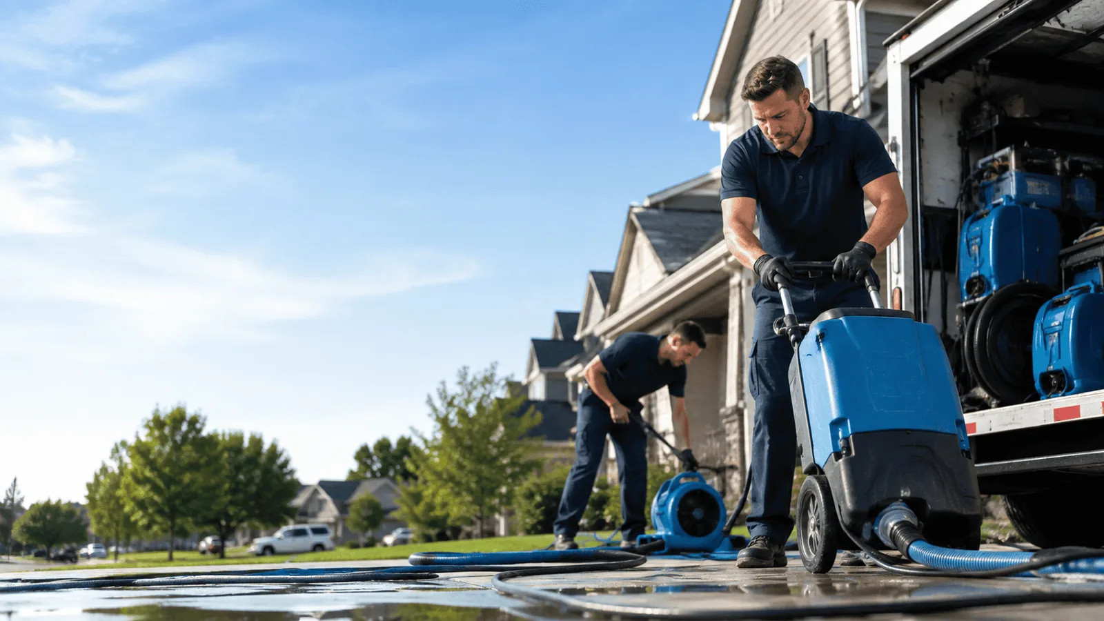 Dehumidification being performed in Landisville, PA